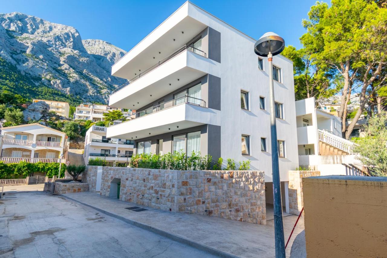 Apartmani Pino Baška Voda Exteriér fotografie