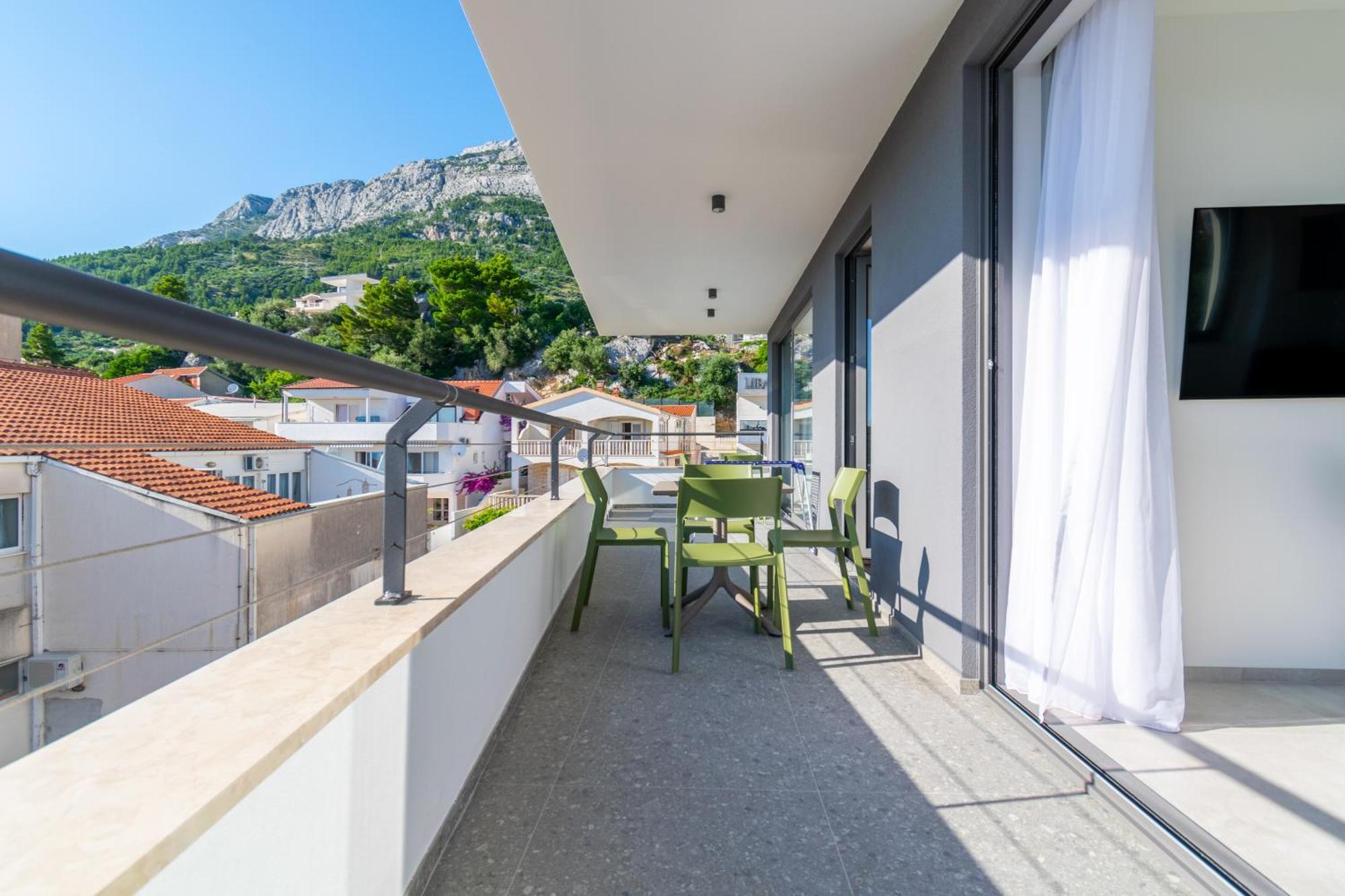 Apartmani Pino Baška Voda Pokoj fotografie